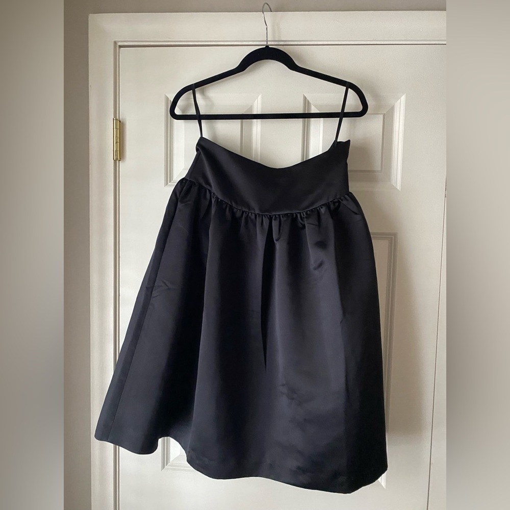 J. Crew sz 8 A-line Black Skirt